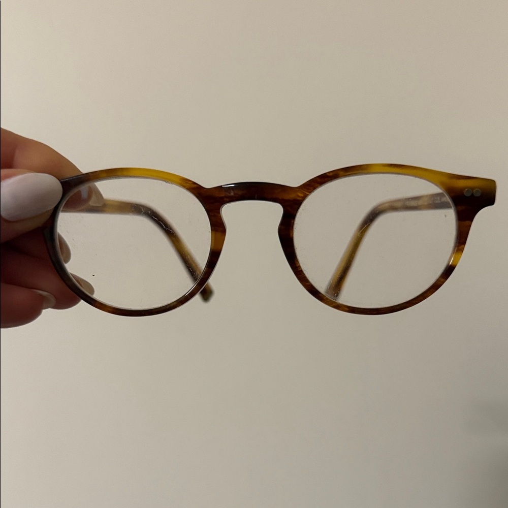 MOSCOT Amber Tortoise Glasses